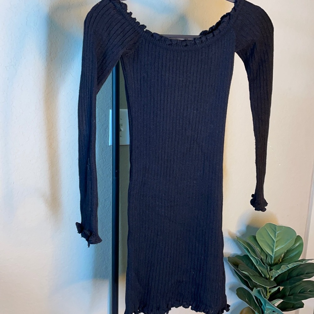 BLACK MINI DRESS
